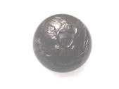 A rubber Berdan's Sharpshooters button.